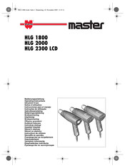 Würth MASTER HLG 2000 Instrucciones Para El Manejo