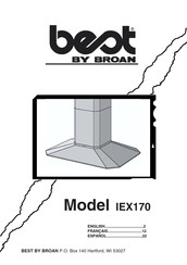 Broan Best ISO170 Manual De Instrucciones