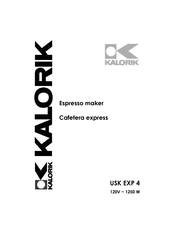 Kalorik USK EXP 4 Manual De Instrucciones