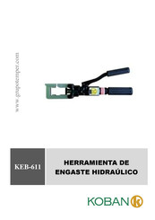 koban KEB-611 Manual De Instrucciones