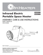 Mr. Heater 0783548 Manual Del Usuario