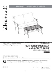 allen+roth L-DN1685SAL-D-ZH Guia De Inicio Rapido