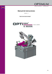 Optimum OPTI Saw S 350DG Manual De Instrucciones