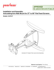 PEERLESS SA761P-S Manual Del Usuario