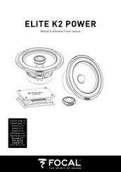Focal ELITE K2 POWER Manual Del Usuario