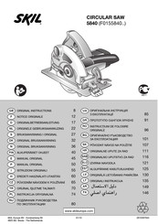 Skil F0155840 Serie Manual Original