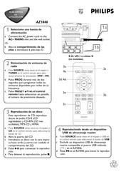 Philips AZ1846/12 Guía Rápida De Utilización