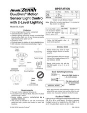 Heath Zenith DualBrite SL-5326 Manual De Instrucciones