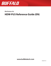 Buffalo HDW-PU3 Guía De Referencia