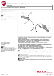 DUCATI Performance 96680091A Manual De Instrucciones