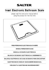 Salter SL083 Manual De Instrucciones