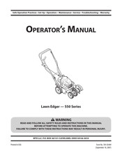 MTD 550 Serie Manual Del Operador