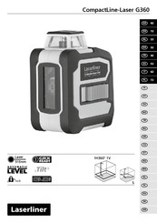 LaserLiner CompactLine-Laser G360 Manual De Instrucciones