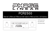 Phase Linear PCR2500 Manual Del Usario