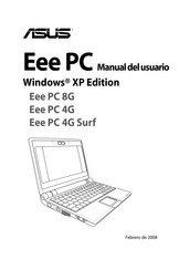 Asus Eee PC 8G Manual Del Usuario