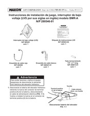 Maxon BMR-A Instrucciones De Instalación