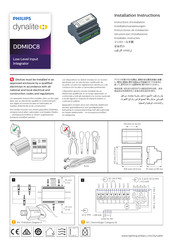 Philips dynalite DDMIDC8 Instrucciones De Instalación