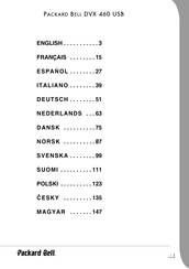 Packard Bell DVX 460 USB Manual De Instrucciones