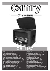 camry Premium CR 1167 Manual De Uso