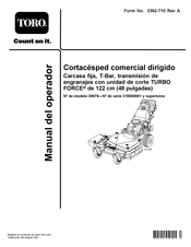 Toro 39678 Manual Del Operador