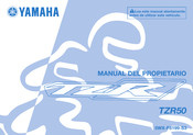 Yamaha TZR50 2010 Manual Del Propietário
