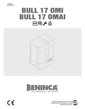 Beninca BULL 17 OMAI Manual De Usuario