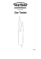 Testboy Car Tester Instrucciones De Empleo