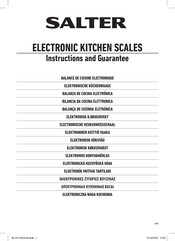 Salter IB-1015-0610-03 Instrucciones Y Garantía