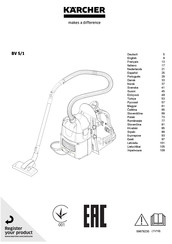 Kärcher BV 5/1 Manual De Instrucciones