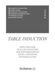 De Dietrich DPI7684XT Guía De Utilización