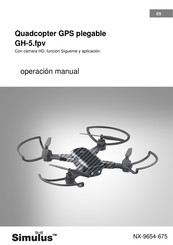 Simulus NX-9654-675 Operación Manual