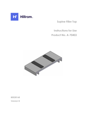 Hillrom A-70403 Instrucciones De Uso