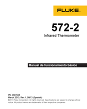 Fluke 572-2 Manual De Funcionamiento Básico