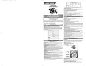 Black and Decker WP010B Manual De Instrucciones