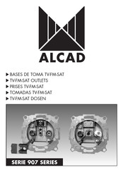 Alcad 907 Serie Manual De Instrucciones