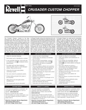 REVELL CRUSADER CUSTOM CHOPPER Manual De Instrucciones