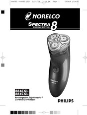 Philips Norelco SPECTRA 8 8845XL Manual De Instrucciones