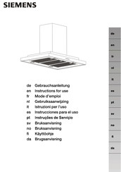 Siemens LC97050 Instrucciones Para El Uso