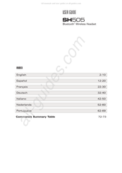 Southwing SH505 Manual Del Usuario