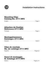 Allen-Bradley 2711-NP2 Instrucciones De Instalación