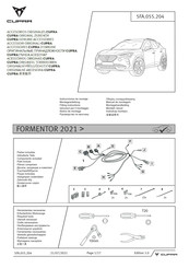 Cupra 5FA.055.204 Instrucciones De Montaje