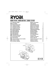 Ryobi EBS-7576 Manual De Utilización