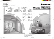 Panasonic CS-V24CTP Instrucciones De Operación