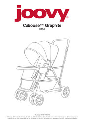 Joovy Caboose 814 Serie Manual De Instrucciones