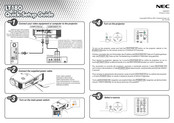 NEC LT180 Guia De Inicio Rapido