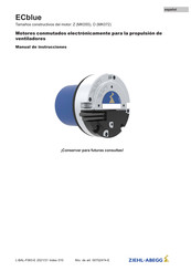 ZIEHL-ABEGG ECblue Serie Manual De Instrucciones