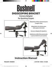 Bushnell 780005 Manual Del Usuario