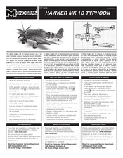 Monogram HAWKER MK 1B TYPHOON Manual De Instrucciones