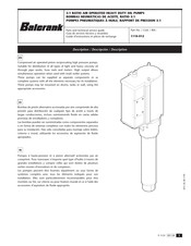 Balcrank 1110-012 Manual De Instrucciones