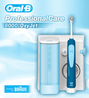 Braun Oral-B ProfessionalCare 8000 OxyJet Manual De Instrucciones